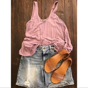 5 for $25 Lavender tank top